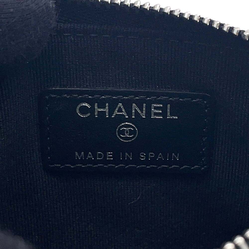 CHANEL Black Caviar Leather Pouch - Picture 7 of 8